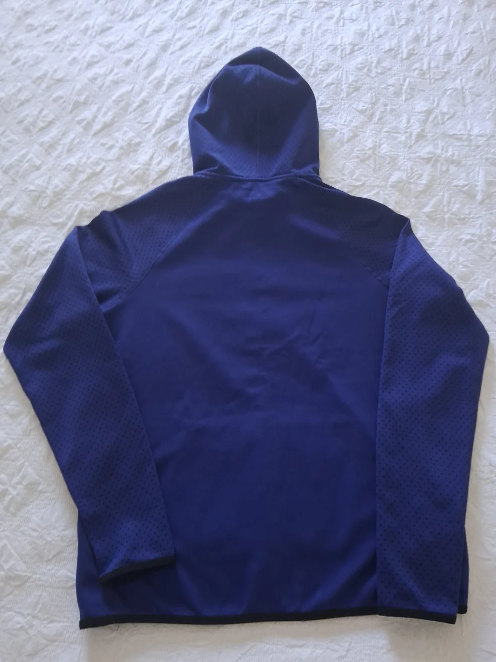 Nike Men's Dri-Fit Blue Hooded Sweatshirt Size Medium